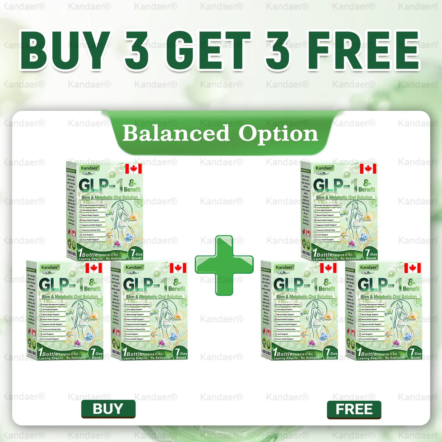 𝐊𝗮𝗻𝐝𝒂𝒆𝒓®Only 5 boxes left! We're offering you an additional 30% discount! Get yourself in shape and healthy. Miss out now, and you won't have another chance until next year.