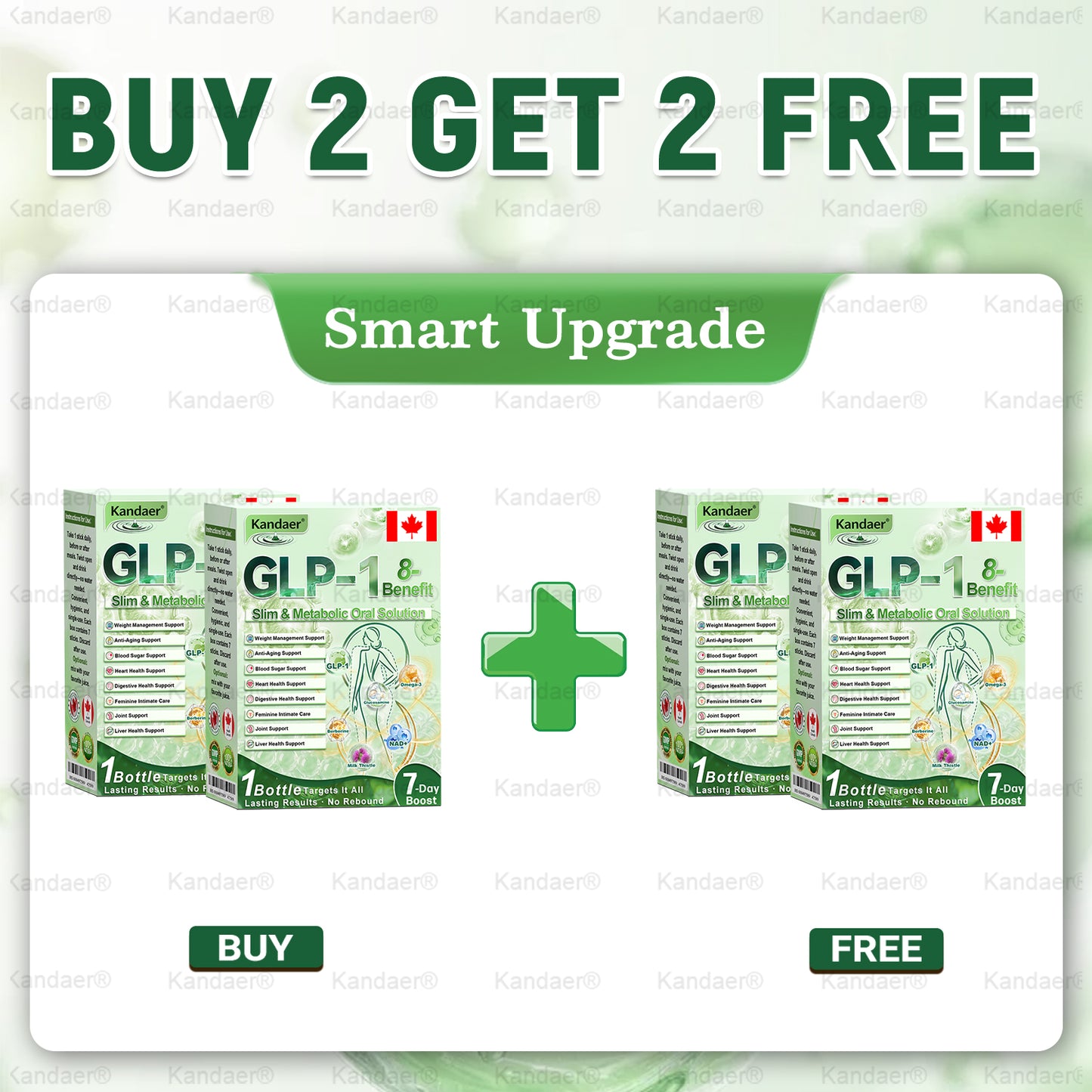 𝐊𝗮𝗻𝐝𝒂𝒆𝒓®Only 5 boxes left! We're offering you an additional 30% discount! Get yourself in shape and healthy. Miss out now, and you won't have another chance until next year.